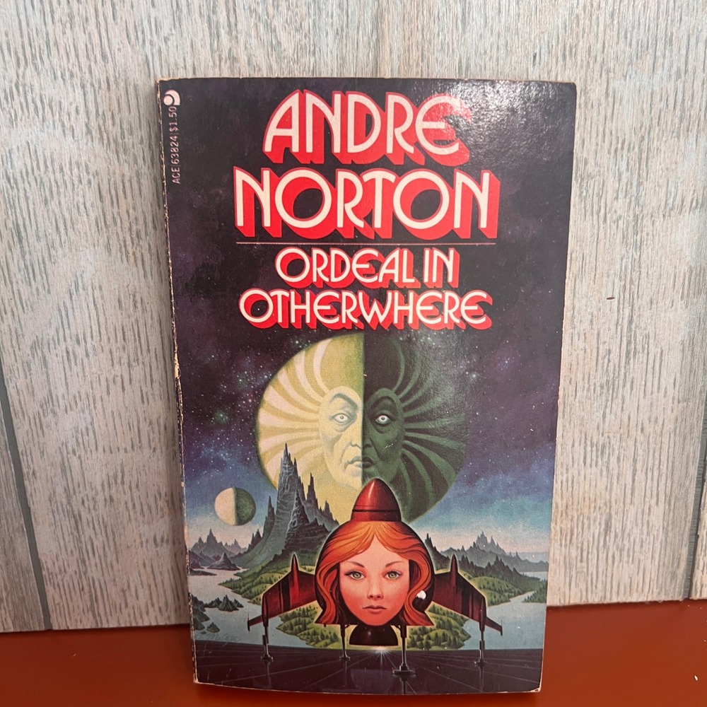 Andre Norton Ordeal in Otherwhere Ace Books 1973 Sci-Fi Paperback 63824